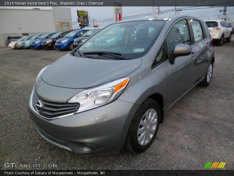 Magnetic Gray / Charcoal 2014 Nissan Versa Note S Plus