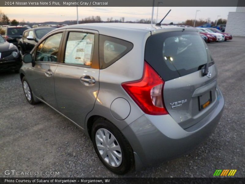 Magnetic Gray / Charcoal 2014 Nissan Versa Note S Plus
