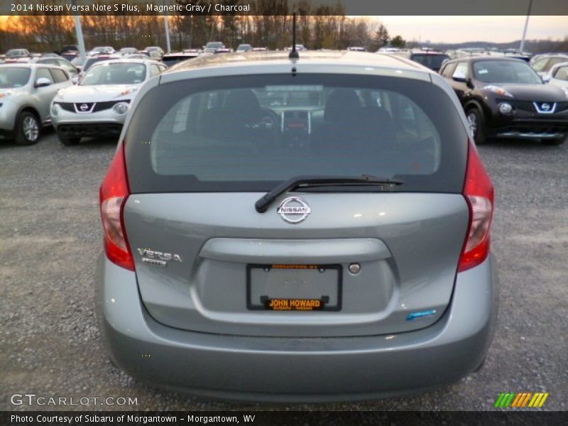 Magnetic Gray / Charcoal 2014 Nissan Versa Note S Plus