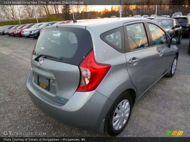 Magnetic Gray / Charcoal 2014 Nissan Versa Note S Plus