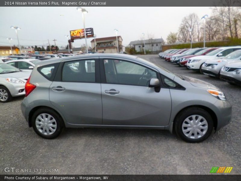 Magnetic Gray / Charcoal 2014 Nissan Versa Note S Plus