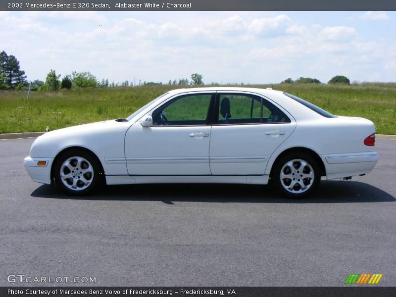 Alabaster White / Charcoal 2002 Mercedes-Benz E 320 Sedan
