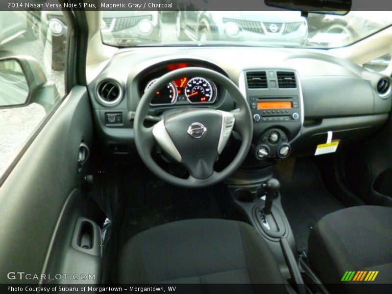 Magnetic Gray / Charcoal 2014 Nissan Versa Note S Plus