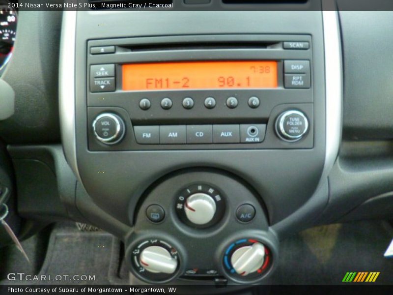 Magnetic Gray / Charcoal 2014 Nissan Versa Note S Plus