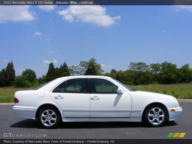 Alabaster White / Charcoal 2002 Mercedes-Benz E 320 Sedan
