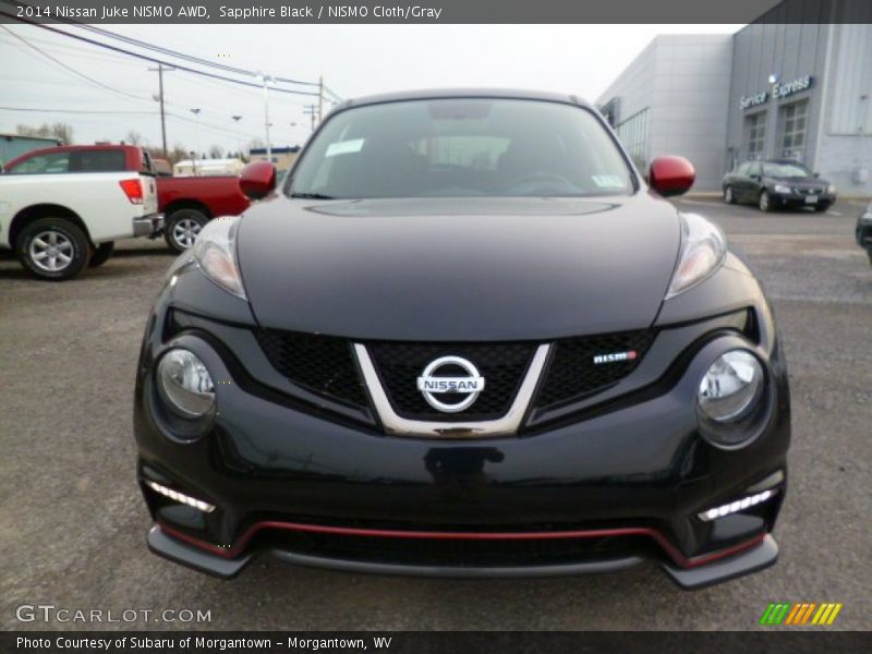Sapphire Black / NISMO Cloth/Gray 2014 Nissan Juke NISMO AWD