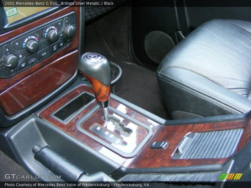 Brilliant Silver Metallic / Black 2002 Mercedes-Benz G 500