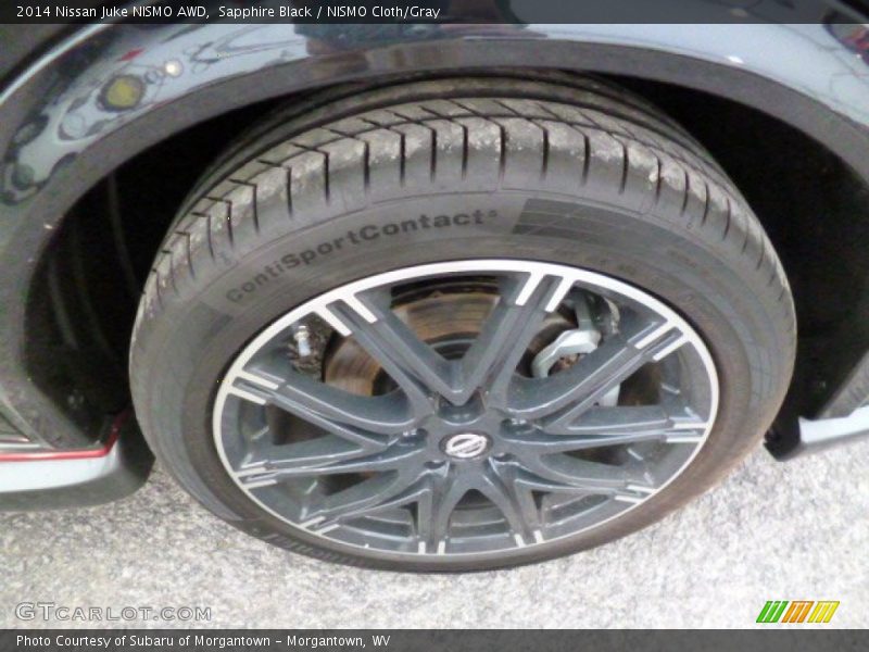Sapphire Black / NISMO Cloth/Gray 2014 Nissan Juke NISMO AWD