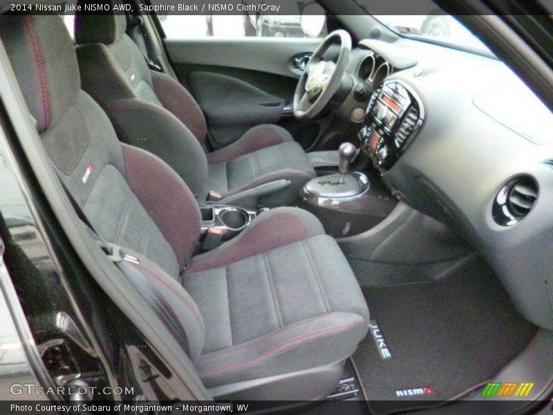  2014 Juke NISMO AWD NISMO Cloth/Gray Interior