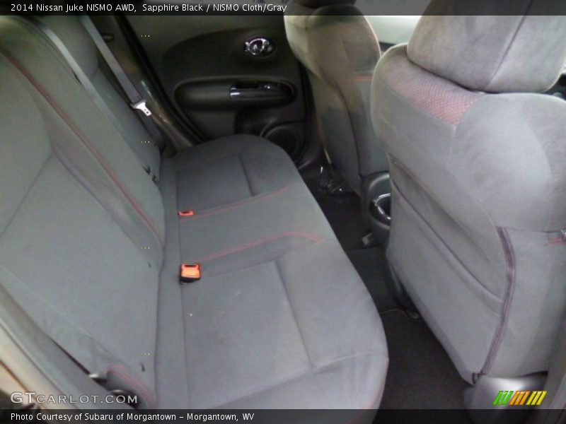Sapphire Black / NISMO Cloth/Gray 2014 Nissan Juke NISMO AWD