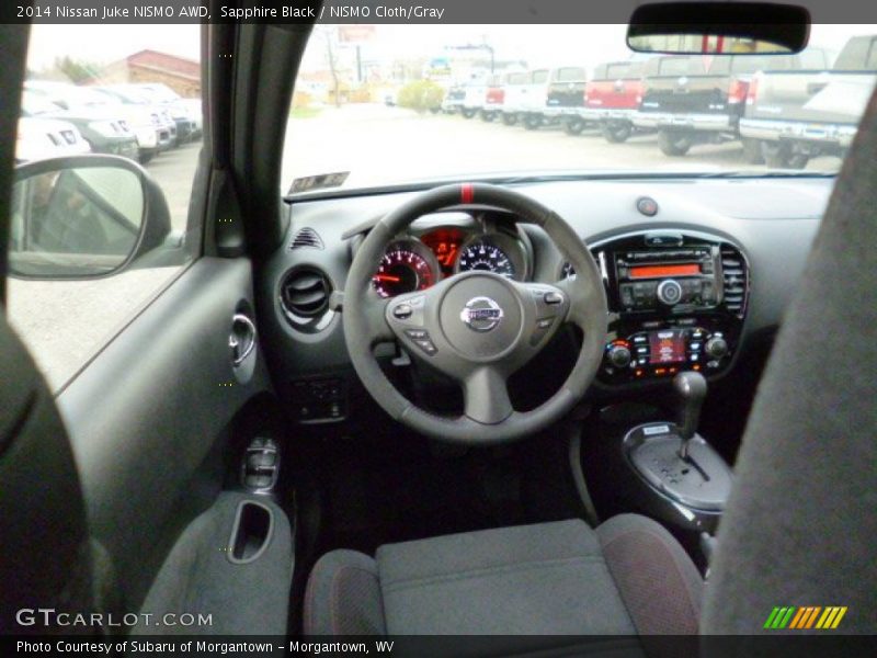 Sapphire Black / NISMO Cloth/Gray 2014 Nissan Juke NISMO AWD
