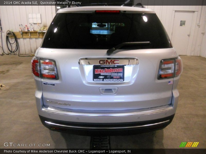 Quicksilver Metallic / Ebony 2014 GMC Acadia SLE