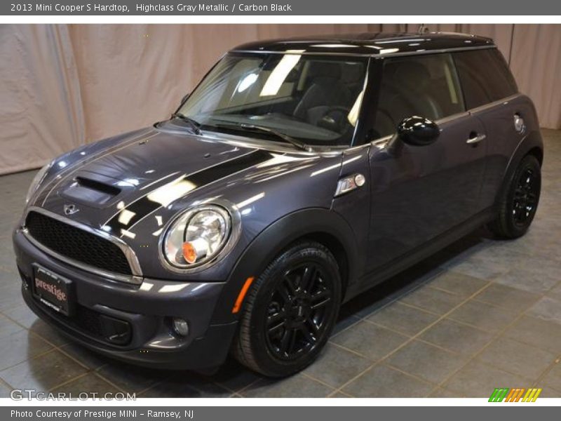 Highclass Gray Metallic / Carbon Black 2013 Mini Cooper S Hardtop