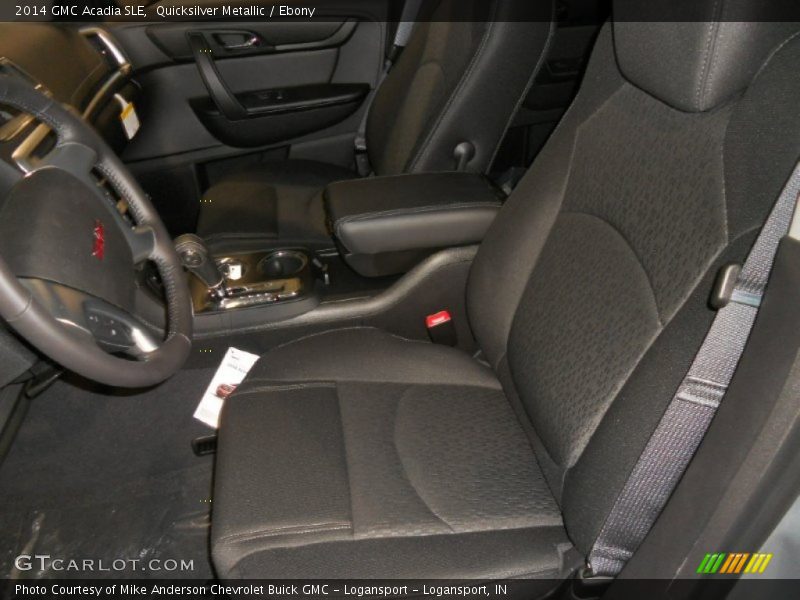 Quicksilver Metallic / Ebony 2014 GMC Acadia SLE