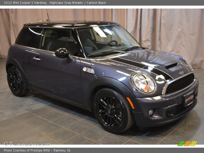 Highclass Gray Metallic / Carbon Black 2013 Mini Cooper S Hardtop