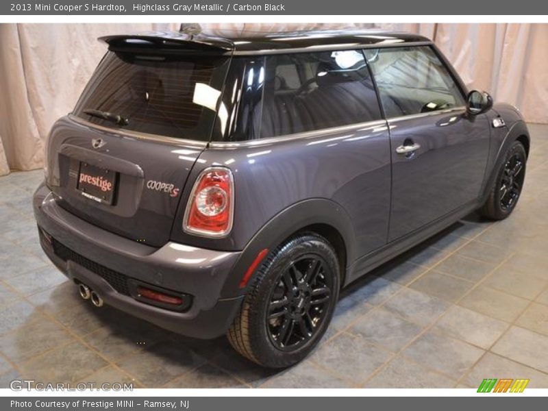 Highclass Gray Metallic / Carbon Black 2013 Mini Cooper S Hardtop