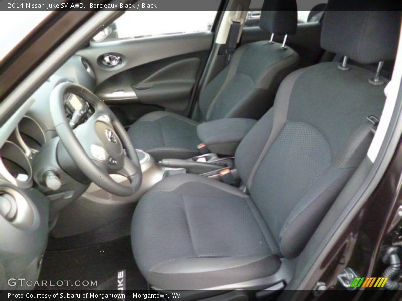 Bordeaux Black / Black 2014 Nissan Juke SV AWD