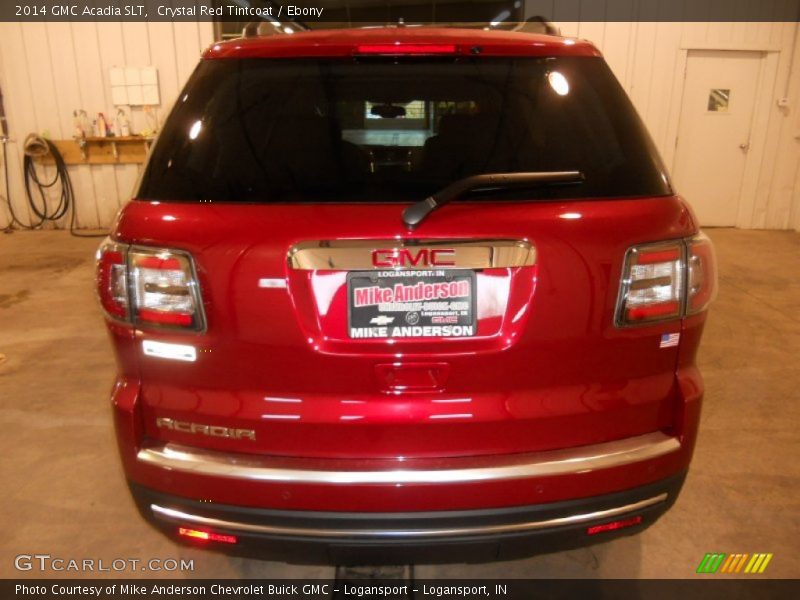 Crystal Red Tintcoat / Ebony 2014 GMC Acadia SLT
