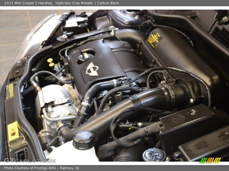 Highclass Gray Metallic / Carbon Black 2013 Mini Cooper S Hardtop