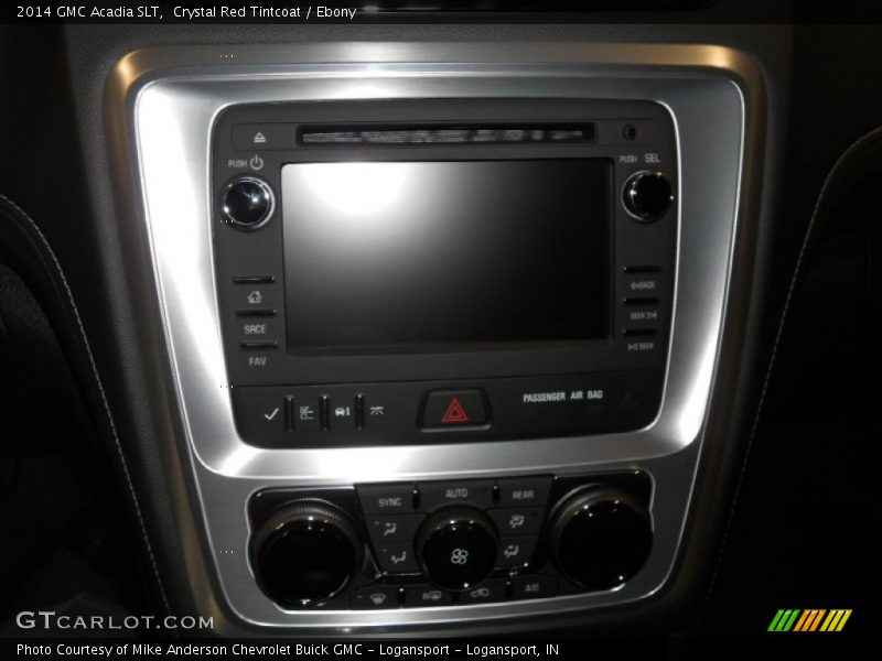 Crystal Red Tintcoat / Ebony 2014 GMC Acadia SLT