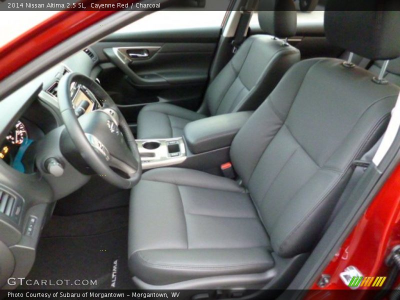 Cayenne Red / Charcoal 2014 Nissan Altima 2.5 SL