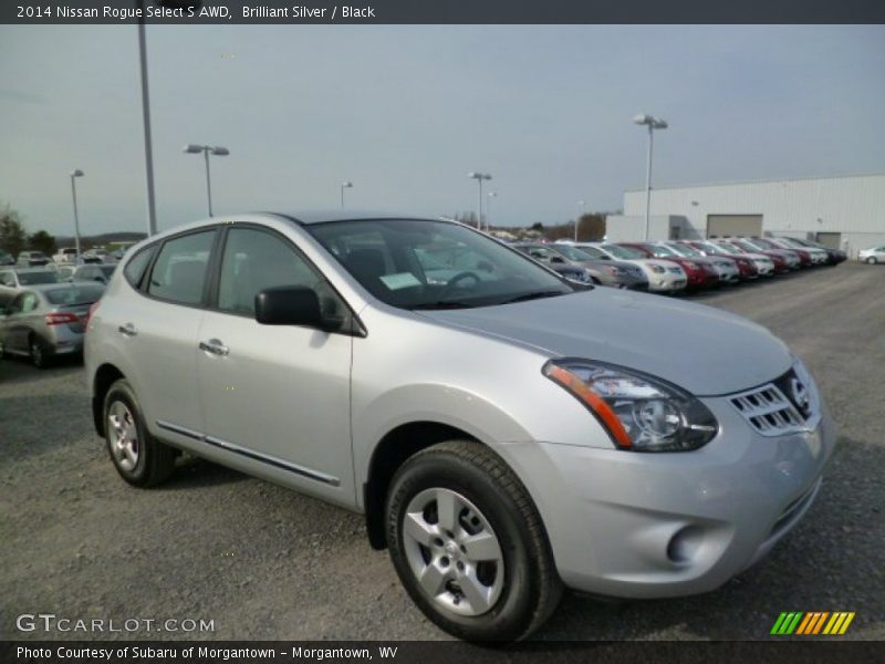 Front 3/4 View of 2014 Rogue Select S AWD