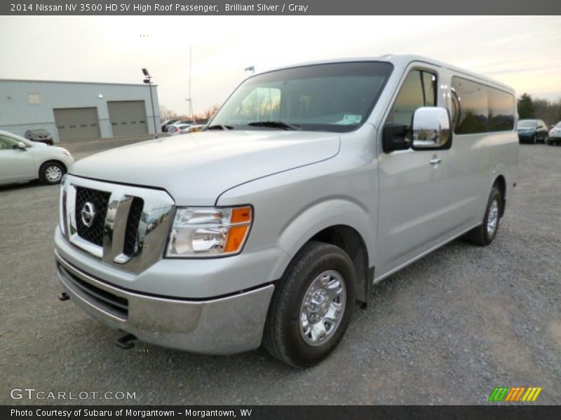  2014 NV 3500 HD SV High Roof Passenger Brilliant Silver