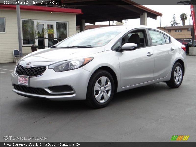 Bright Silver / Gray 2014 Kia Forte LX