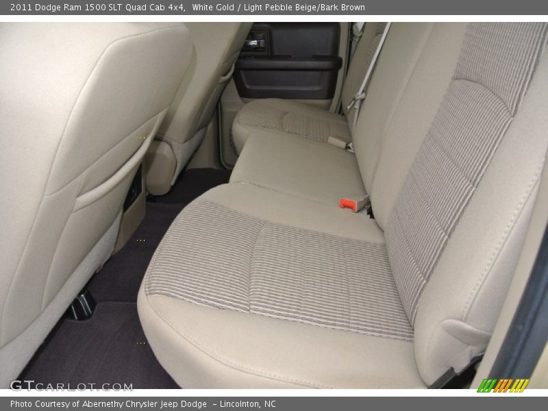 White Gold / Light Pebble Beige/Bark Brown 2011 Dodge Ram 1500 SLT Quad Cab 4x4