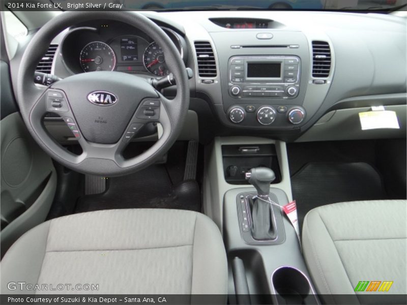 Bright Silver / Gray 2014 Kia Forte LX
