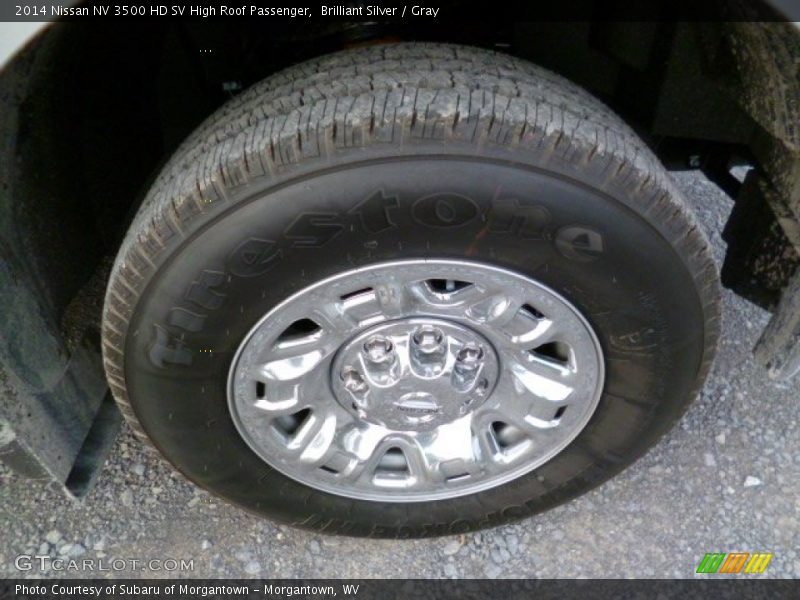  2014 NV 3500 HD SV High Roof Passenger Wheel