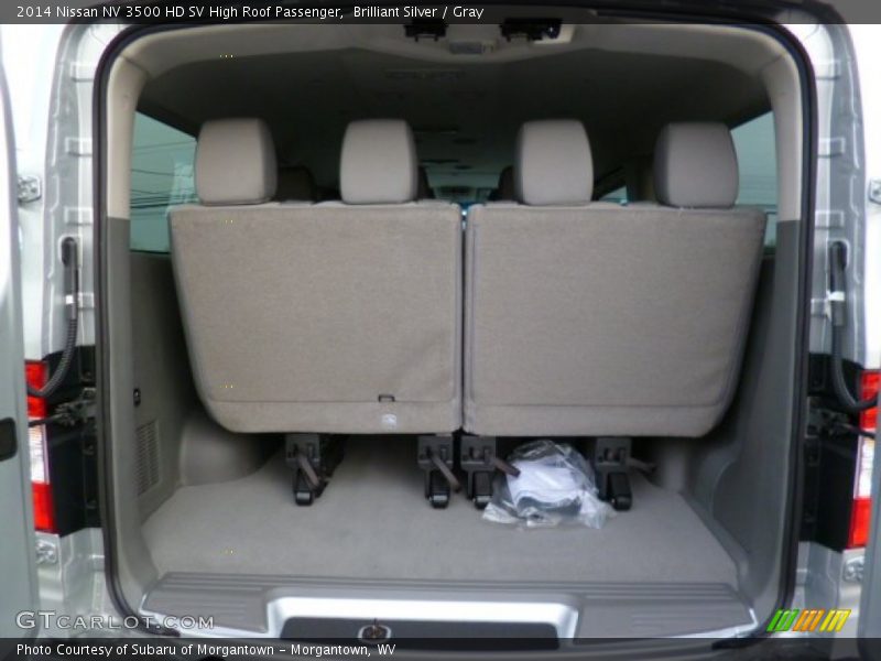 Brilliant Silver / Gray 2014 Nissan NV 3500 HD SV High Roof Passenger
