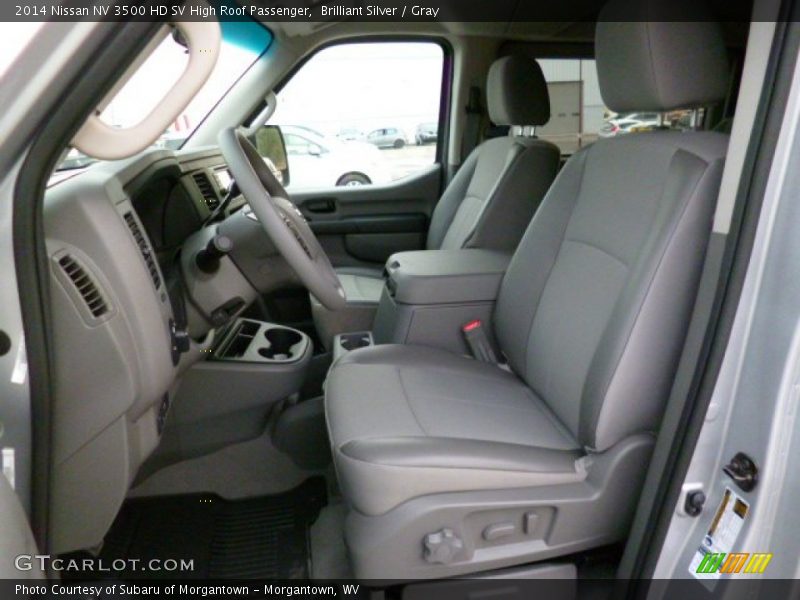 Front Seat of 2014 NV 3500 HD SV High Roof Passenger