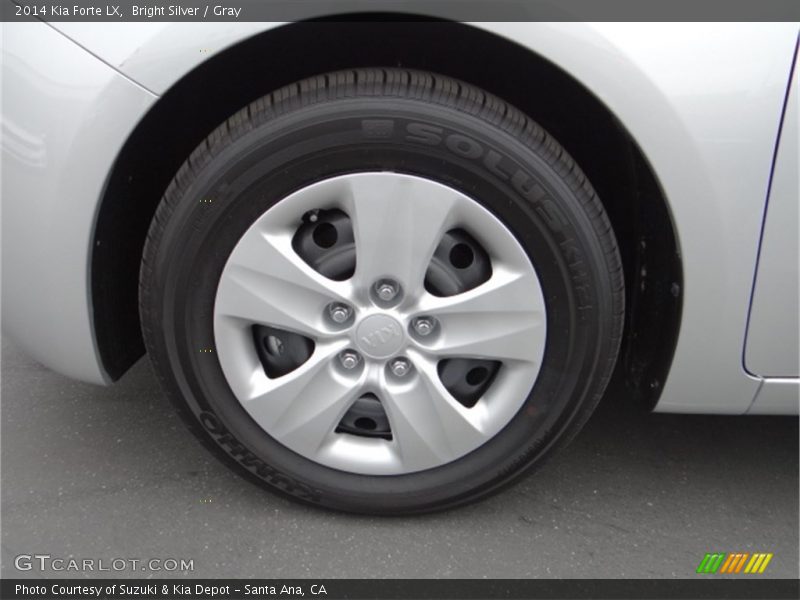 Bright Silver / Gray 2014 Kia Forte LX