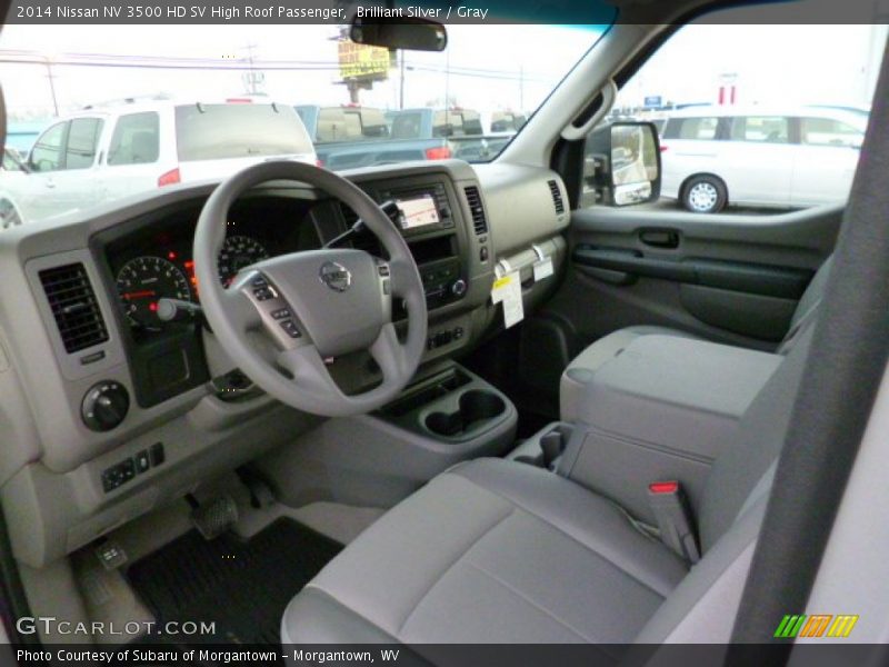 Gray Interior - 2014 NV 3500 HD SV High Roof Passenger 