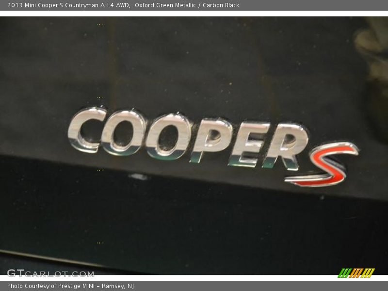 Oxford Green Metallic / Carbon Black 2013 Mini Cooper S Countryman ALL4 AWD