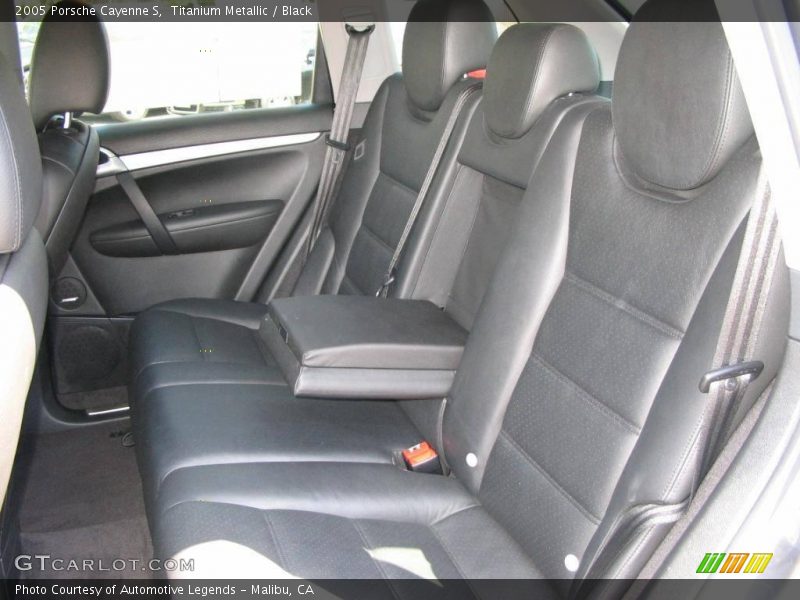 Titanium Metallic / Black 2005 Porsche Cayenne S