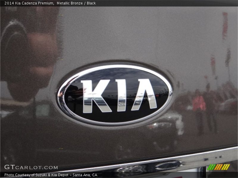 Metallic Bronze / Black 2014 Kia Cadenza Premium