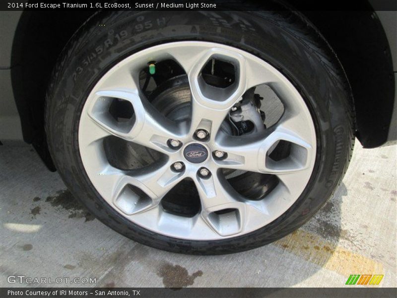 Sunset / Medium Light Stone 2014 Ford Escape Titanium 1.6L EcoBoost