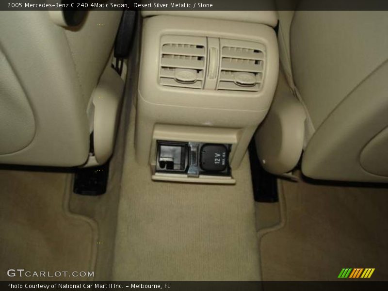 Desert Silver Metallic / Stone 2005 Mercedes-Benz C 240 4Matic Sedan