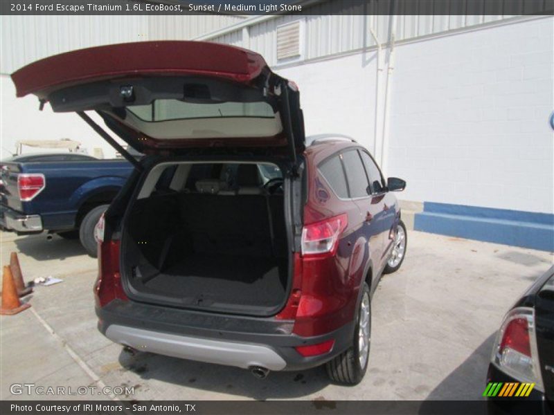 Sunset / Medium Light Stone 2014 Ford Escape Titanium 1.6L EcoBoost