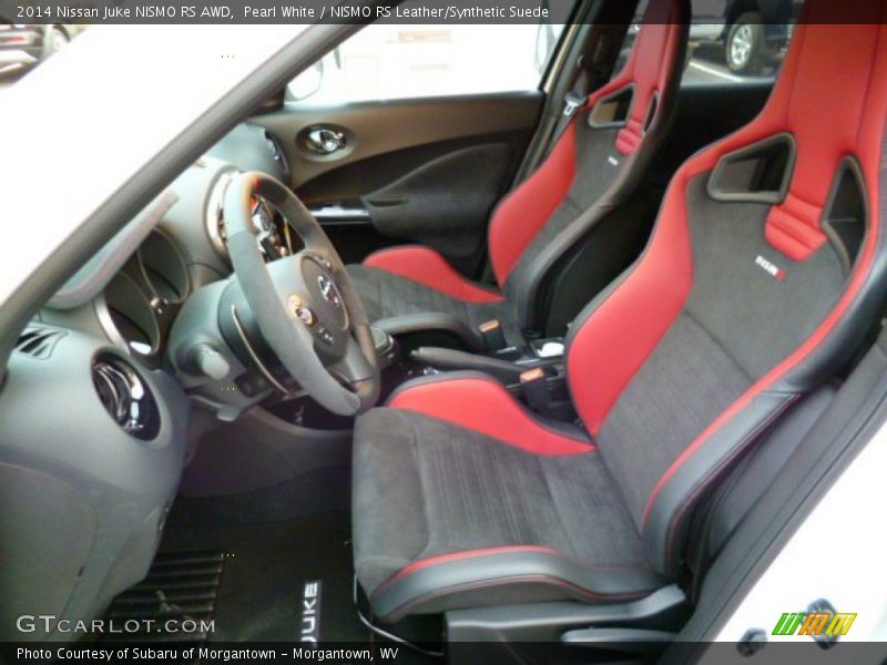 Front Seat of 2014 Juke NISMO RS AWD