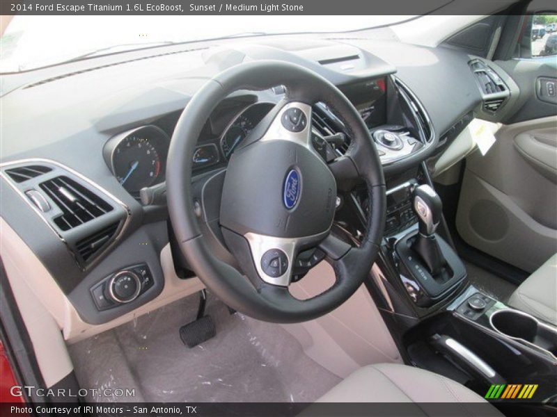 Sunset / Medium Light Stone 2014 Ford Escape Titanium 1.6L EcoBoost