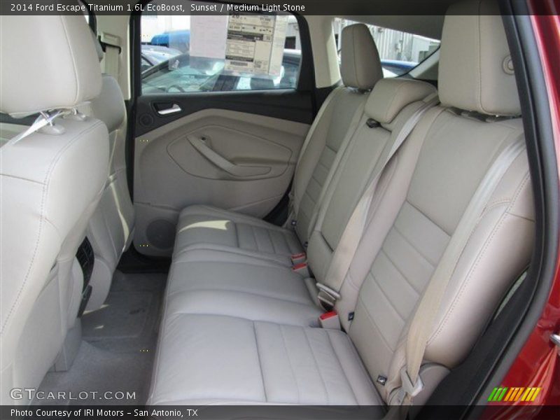 Sunset / Medium Light Stone 2014 Ford Escape Titanium 1.6L EcoBoost