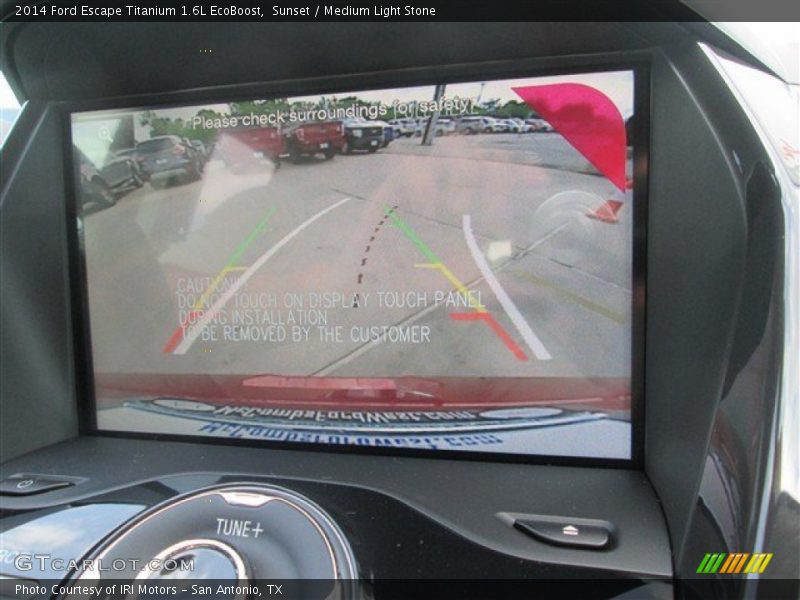 Sunset / Medium Light Stone 2014 Ford Escape Titanium 1.6L EcoBoost