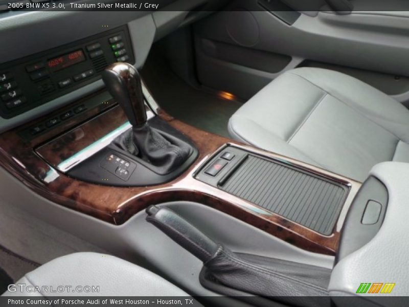 Titanium Silver Metallic / Grey 2005 BMW X5 3.0i