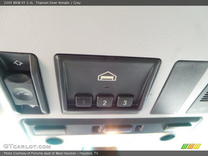 Titanium Silver Metallic / Grey 2005 BMW X5 3.0i