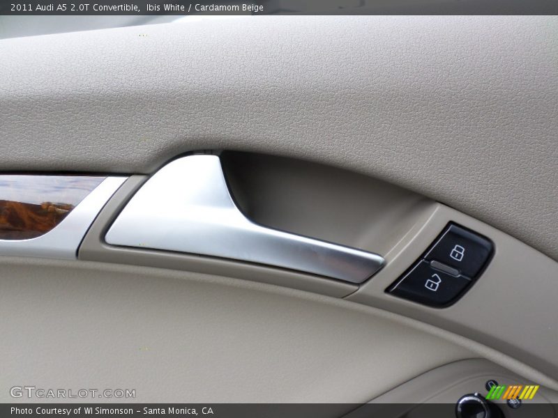 Ibis White / Cardamom Beige 2011 Audi A5 2.0T Convertible