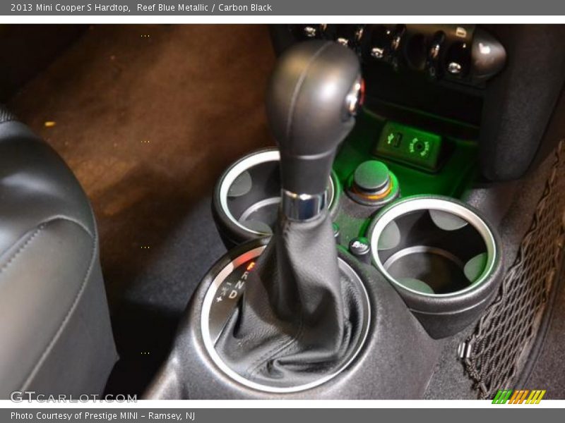 Reef Blue Metallic / Carbon Black 2013 Mini Cooper S Hardtop