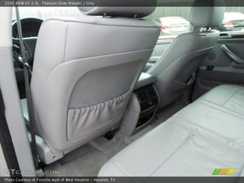 Titanium Silver Metallic / Grey 2005 BMW X5 3.0i